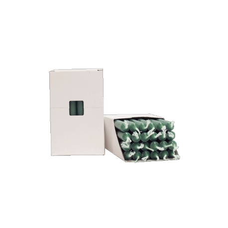 VELA 11 CM VERDE OSCURO
