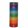 VELON SIETE COLORES MORADO AZUL AZUL CLARO VERDE AMARILLO NARANJA ROJO