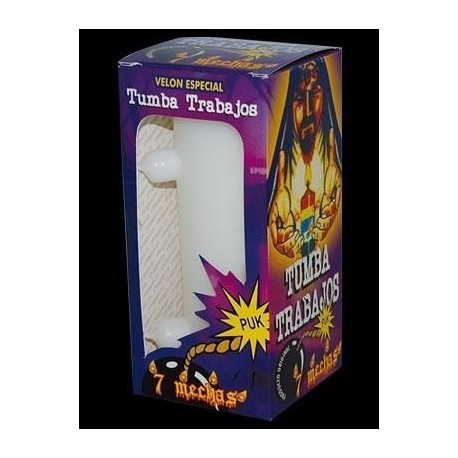 VELON 7 MECHAS BLANCO PUK