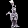 COLGANTE SANTA MUERTE 2,50 Cm. PLATA
