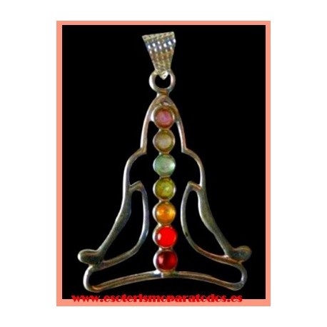 COLGANTE MUJER CHAKRA ALINEACION