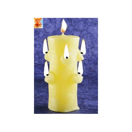 VELON 7 MECHAS AMARILLO