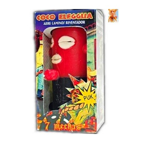 VELON  7 MECHAS COCO ELEGGUA PUK