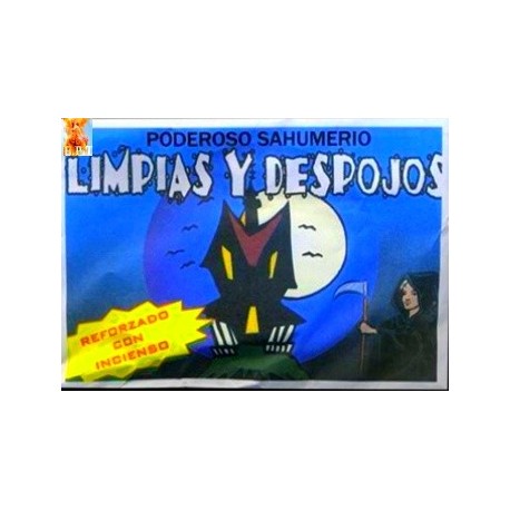 SAHUMERIOS PARA LIMPIAS Y DESPOJOS