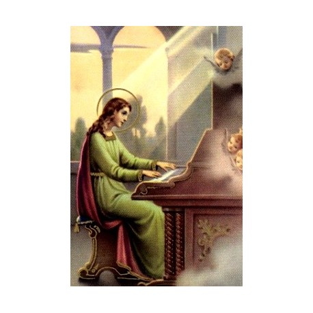 ESTAMPA SANTA CECILIA