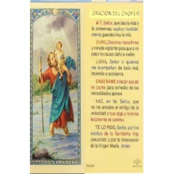 ESTAMPA ORACION DEL CHOFER