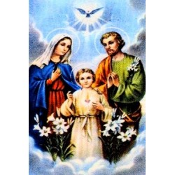 ESTAMPA SAGRADA FAMILIA