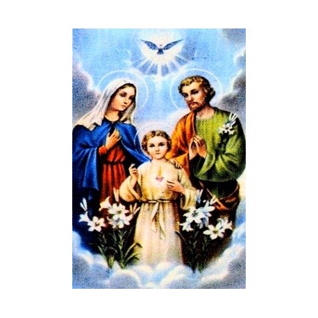 ESTAMPA SAGRADA FAMILIA