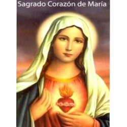 ESTAMPA SAGRADO CORAZON DE MARIA