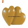 CORAZONES MIEL VELA FIGURA