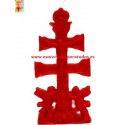 Cruz de Caravaca Roja Vela Figura