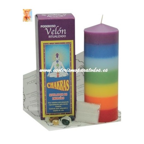 VELON SIETE CHAKRAS RITUALIZADO