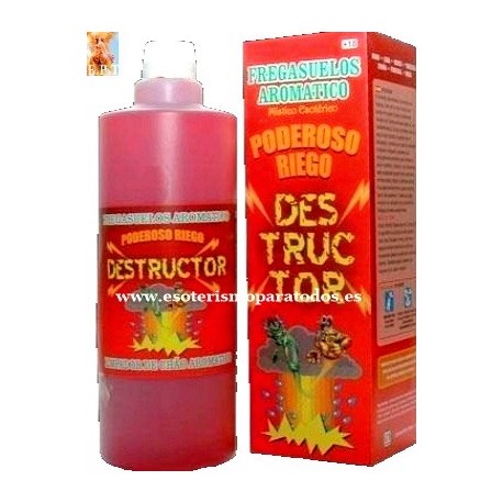 FREGA SUELOS RIEGO DESTRUCTOR